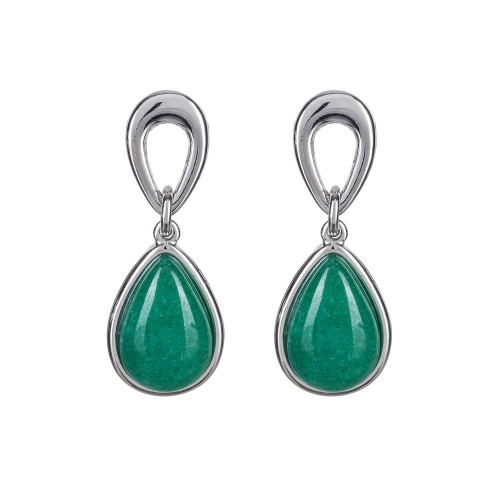 Серьги Possebon Q.Verde, A0381.17 S